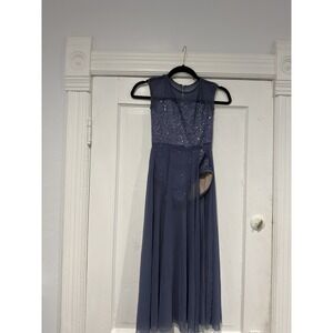 Weissman Into the Meadow 9021 Dance Costume MC Slate Blue Lyrical Contemporary